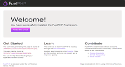 Desktop Screenshot of fuelphp1st.com